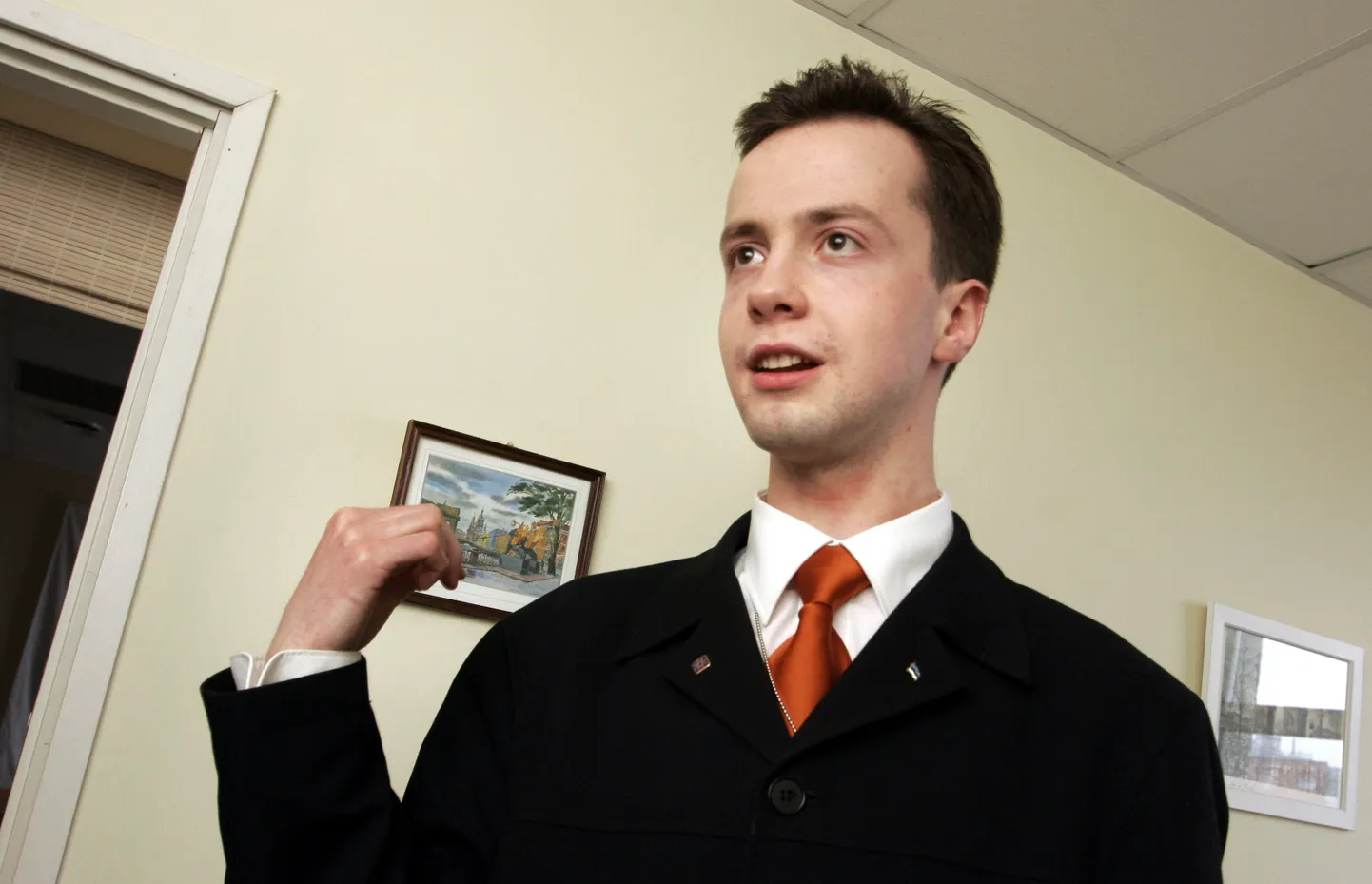 Noorteühenduse Avatud Vabariik tegevdirektor Jevgeni Kristafovitš.