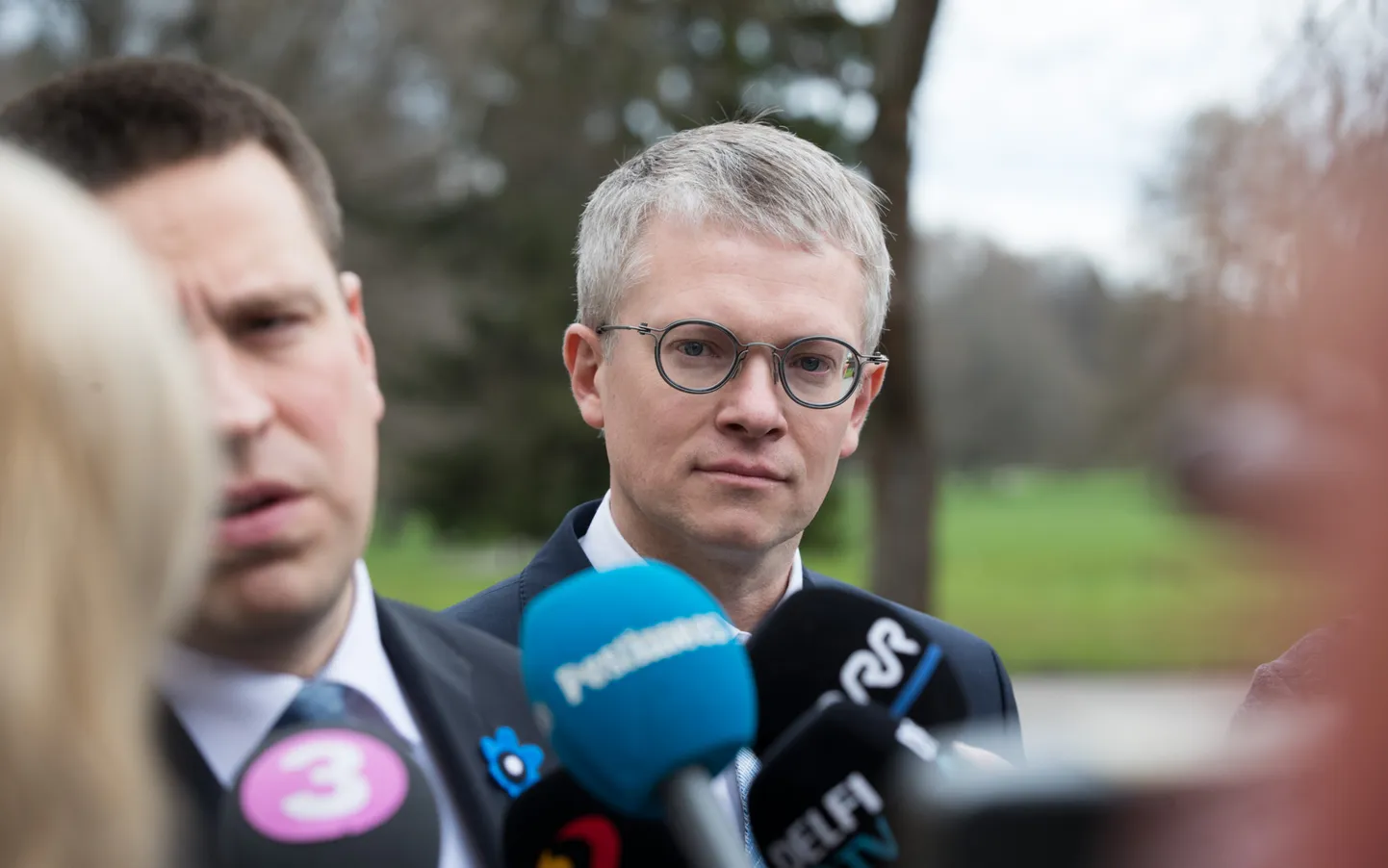 Riina Sikkut ja Janek Mäggi Kadriorus
