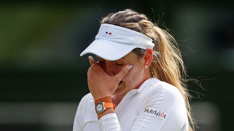 FOTO ⟩ Kaotusvalu: Horvaaditar puhkes Wimbledoni poolfinaalis korduvalt nutma