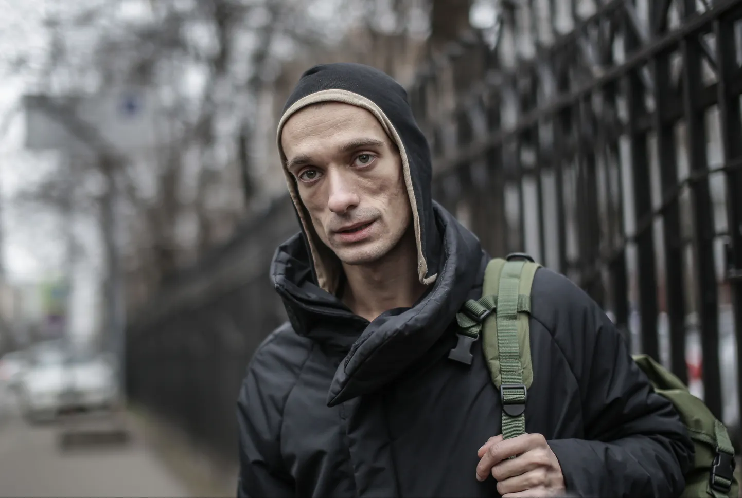 Петр Павленский любит выделяться эксцентричными выходками.