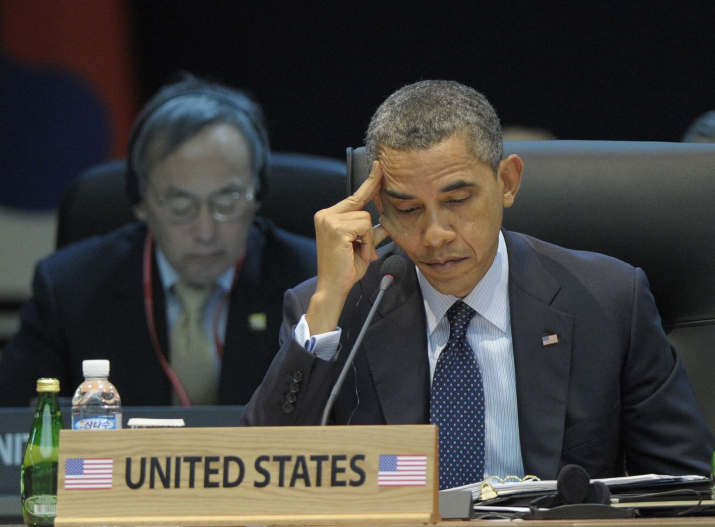Barack Obama Soulis aset leidval tuumanõupidamisel.