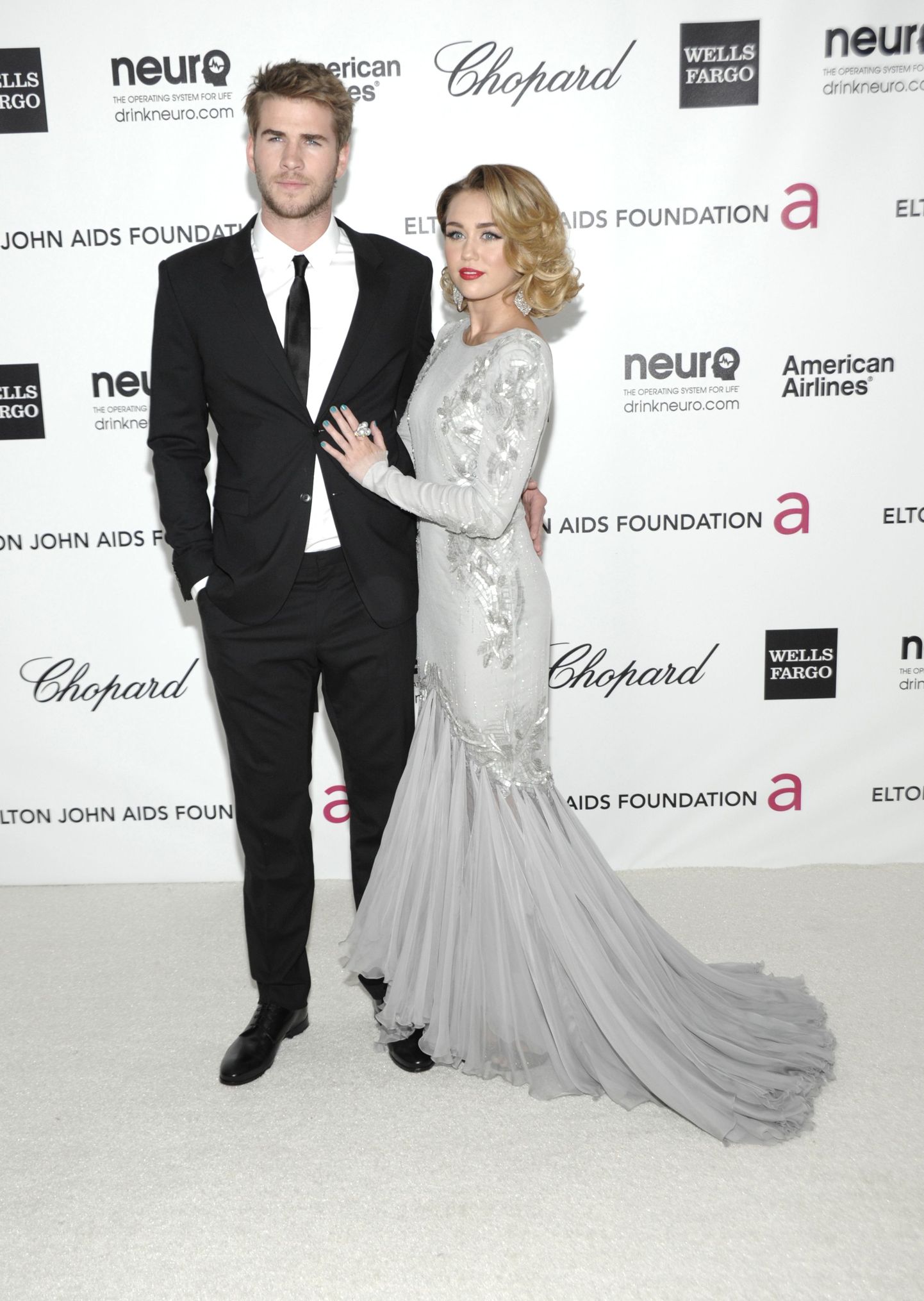 Liam Hemsworth ja Miley Cyrus 2012. aastal