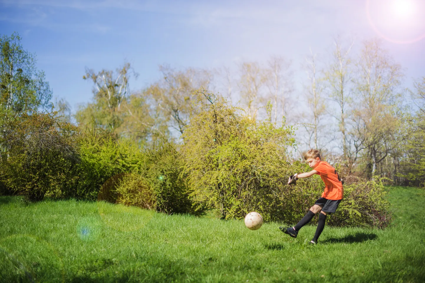 Spordipoiss. Foto on illustratiivse tähendusega.