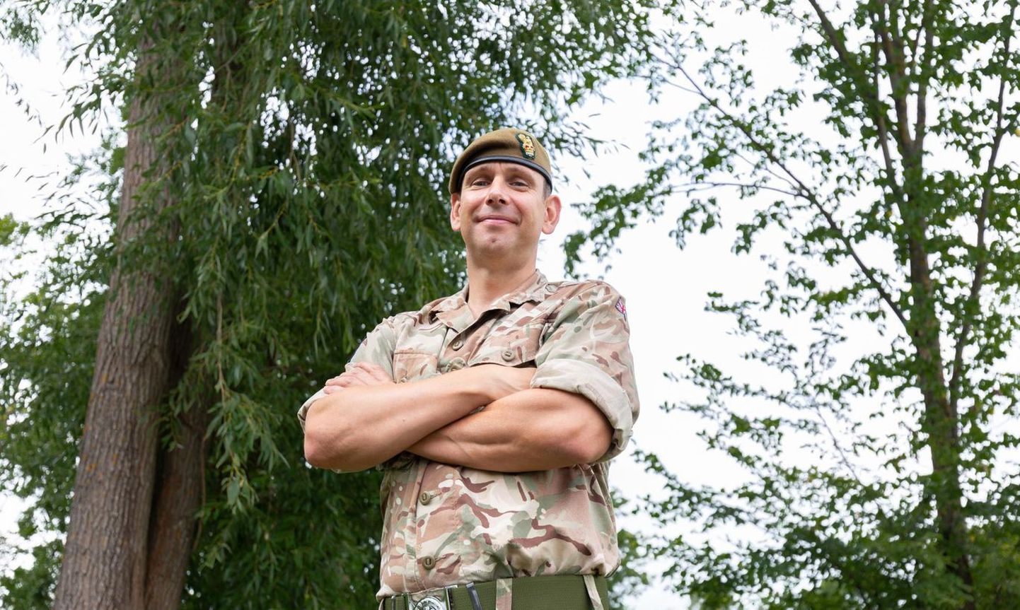 Командующий боевой группой НАТО в Эстонии полковник Пол Клейтон.