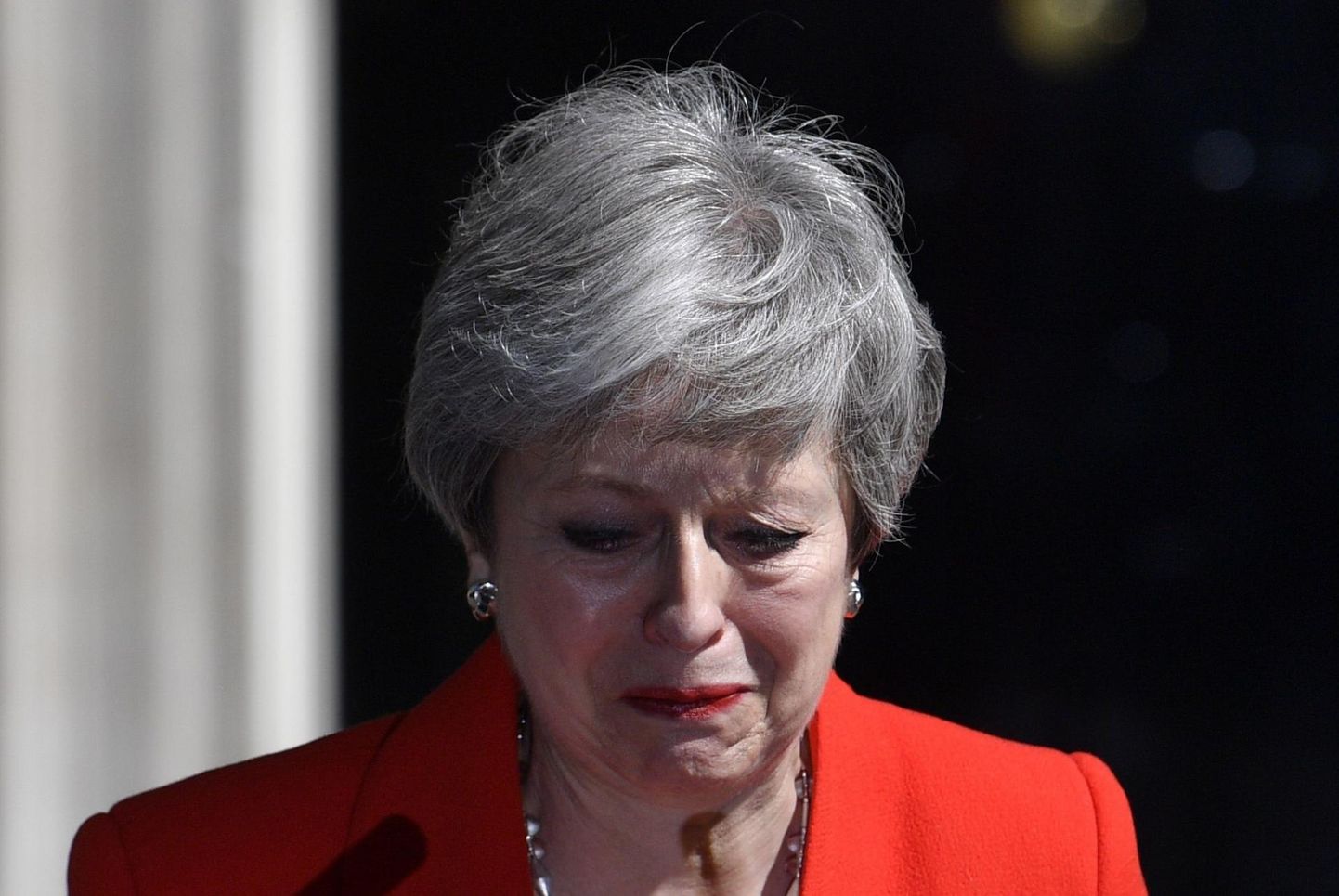 Ühendkuningriigi peaminister Theresa May võitles ametist lahkumisest teatades pisaratega. 