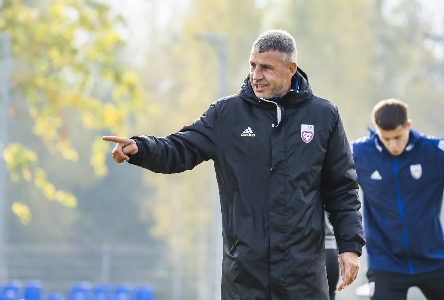 Latvijas U-19 jauniešu futbola izlases galvenais treneris Viktors Dobrecovs