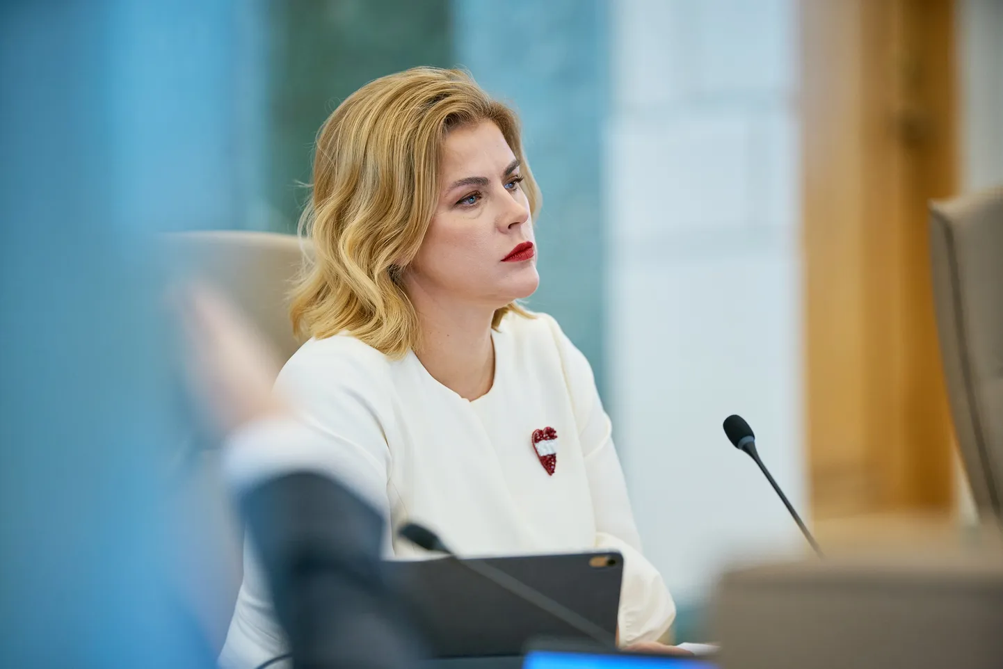 Ministru prezidente Evika Siliņa.
