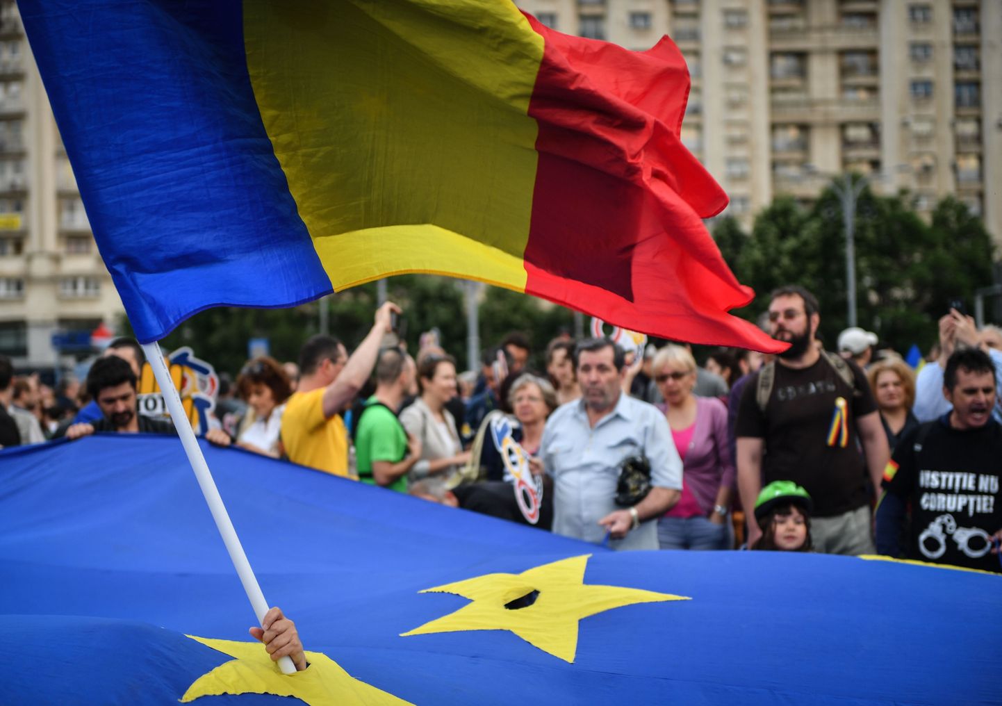 ELiga seotud protestid Rumeenias