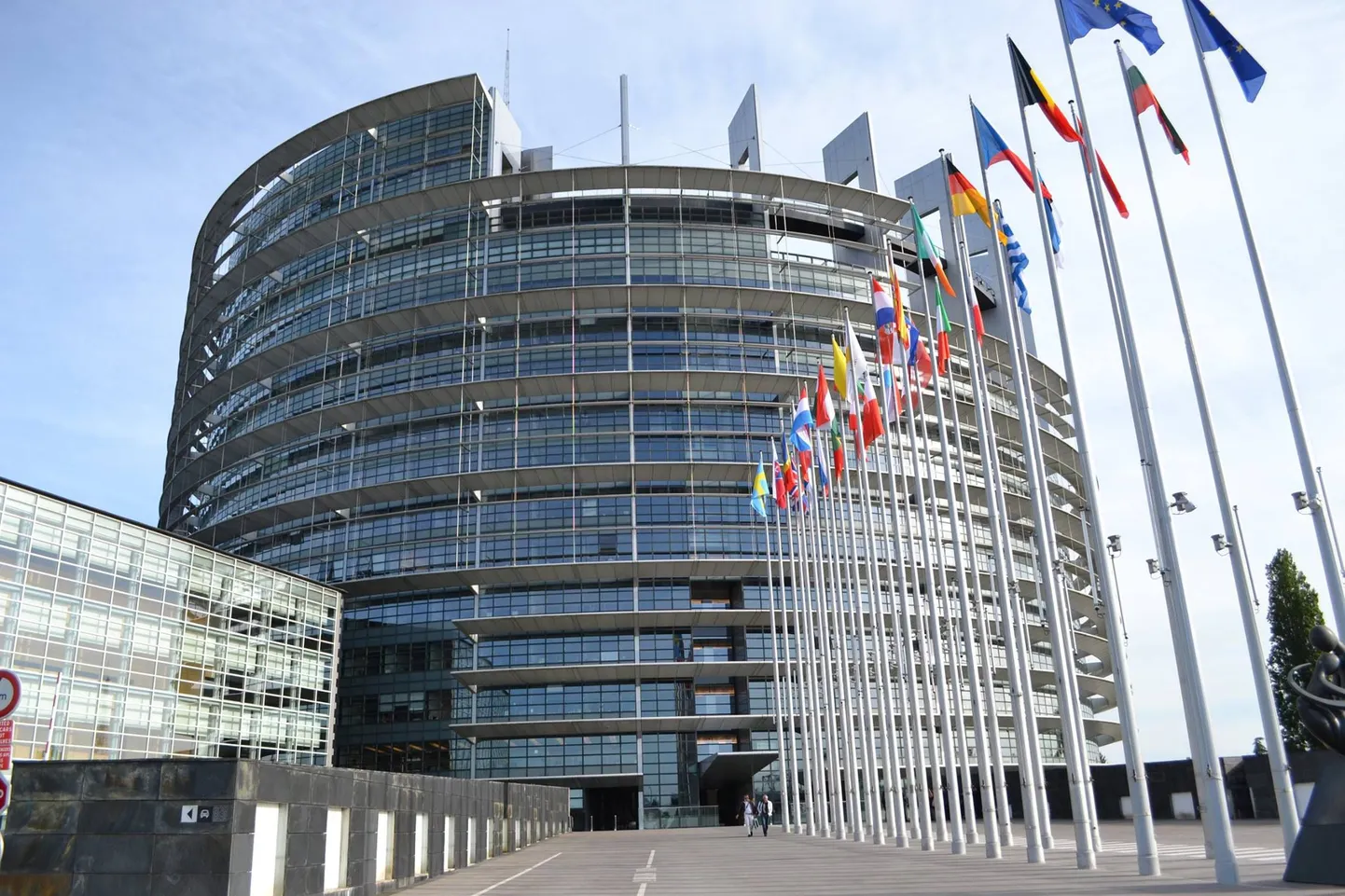 Euroopa Parlamendi hoone.
