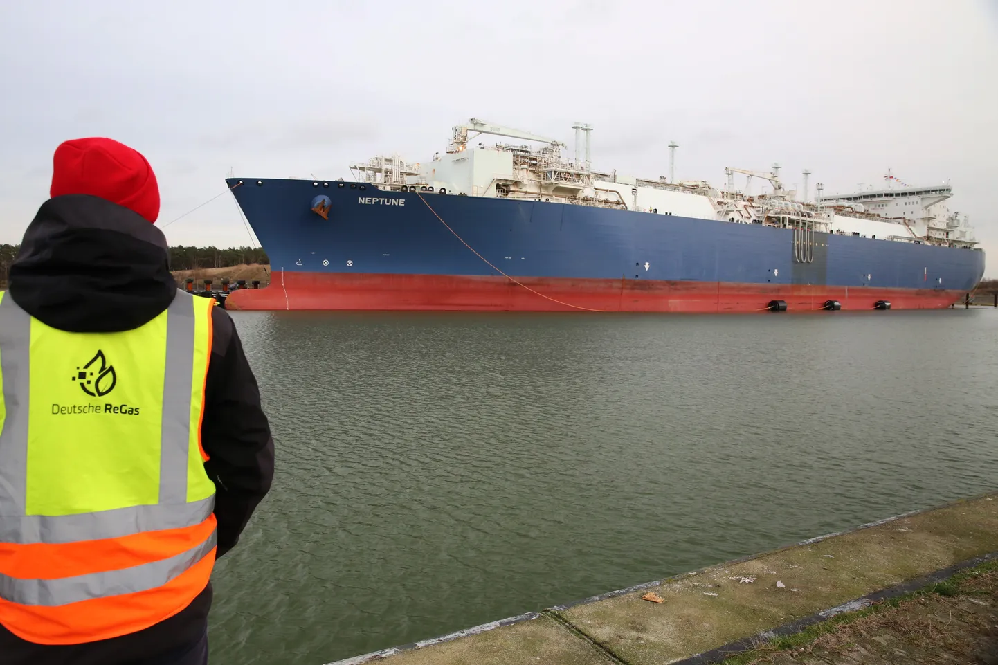 LNG terminali kasutuselevõtt Lubminis.