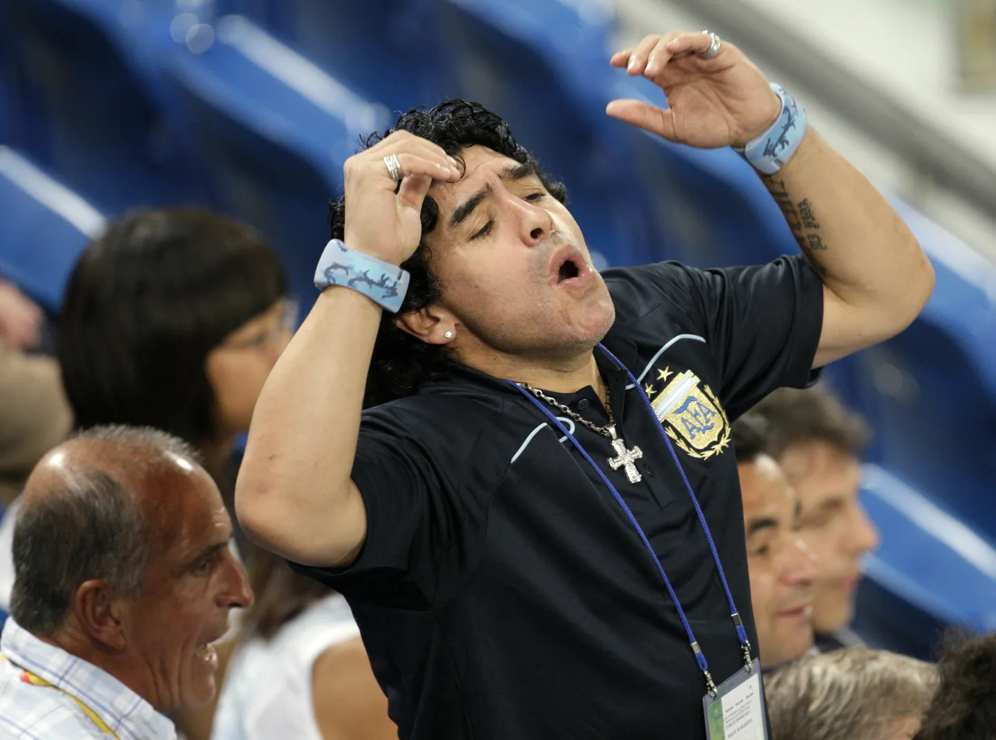 Diego Maradona 2008. aastal.