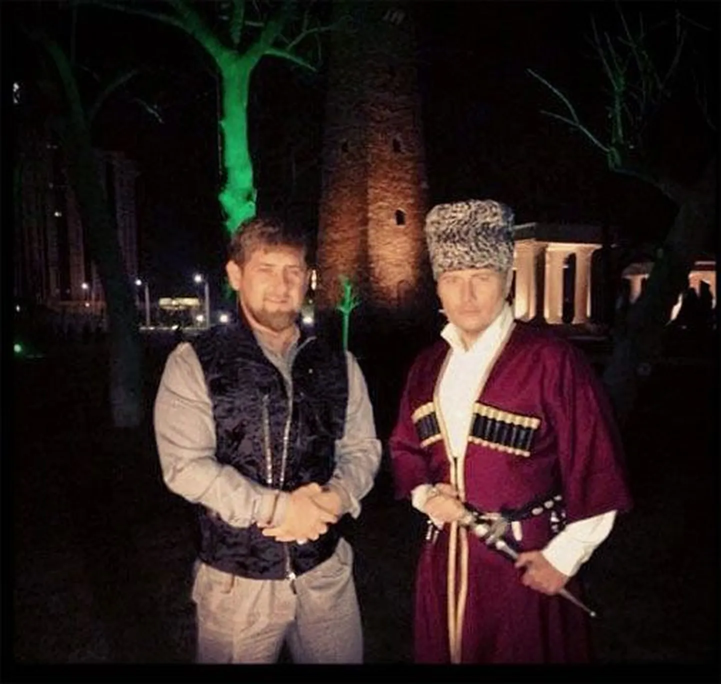 Кадыров и Басков