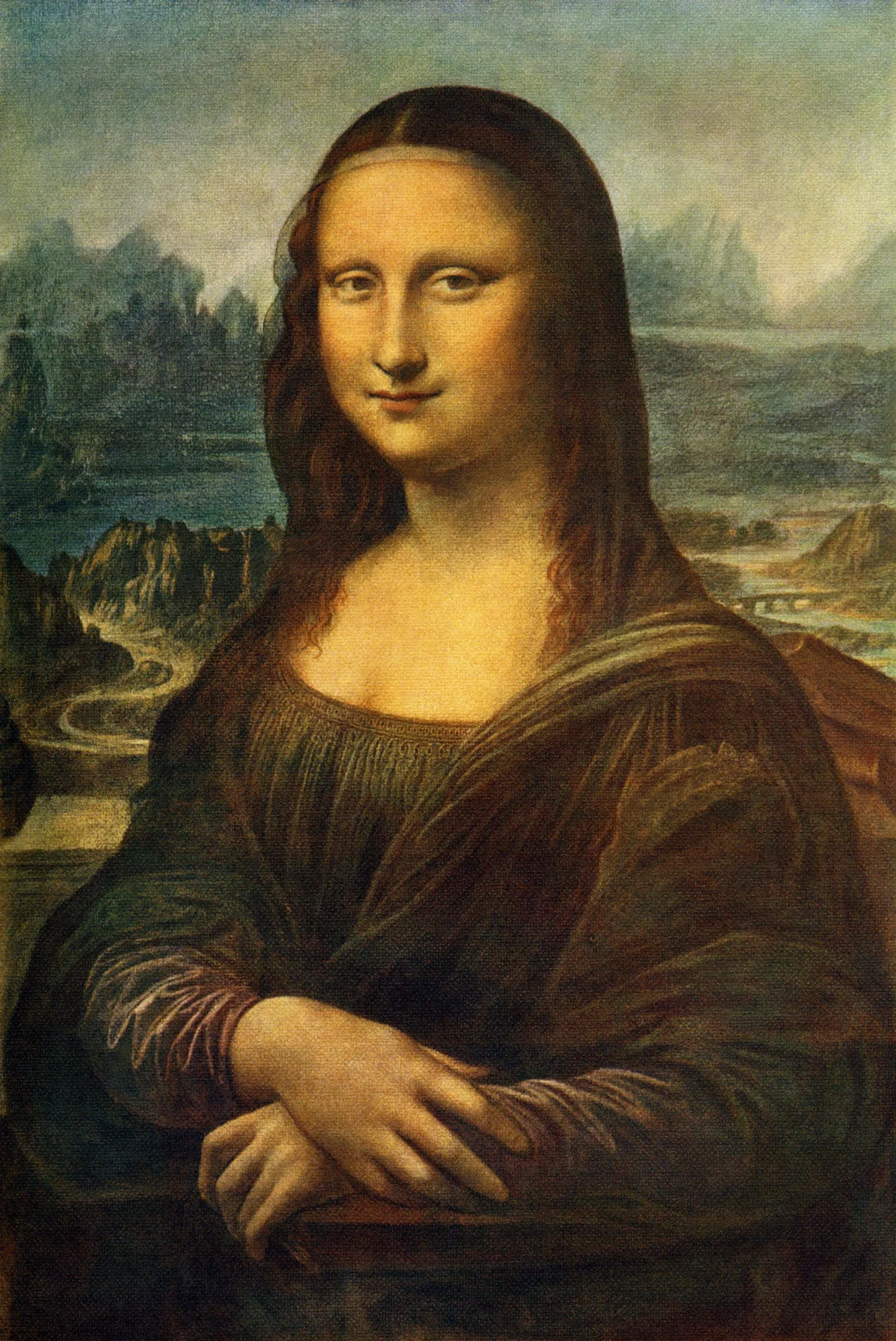 Leonardo da Vinci maal «Mona Lisa»