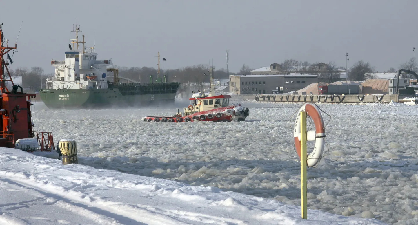 Pärnu sadam.