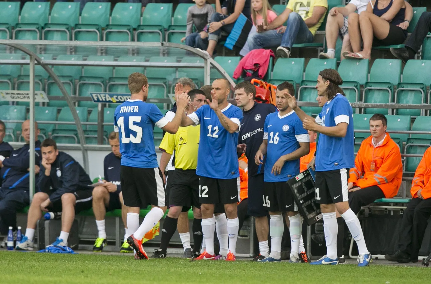 Eesti jalgpallikoondis kohtumises Trinidadi ja Tobagoga