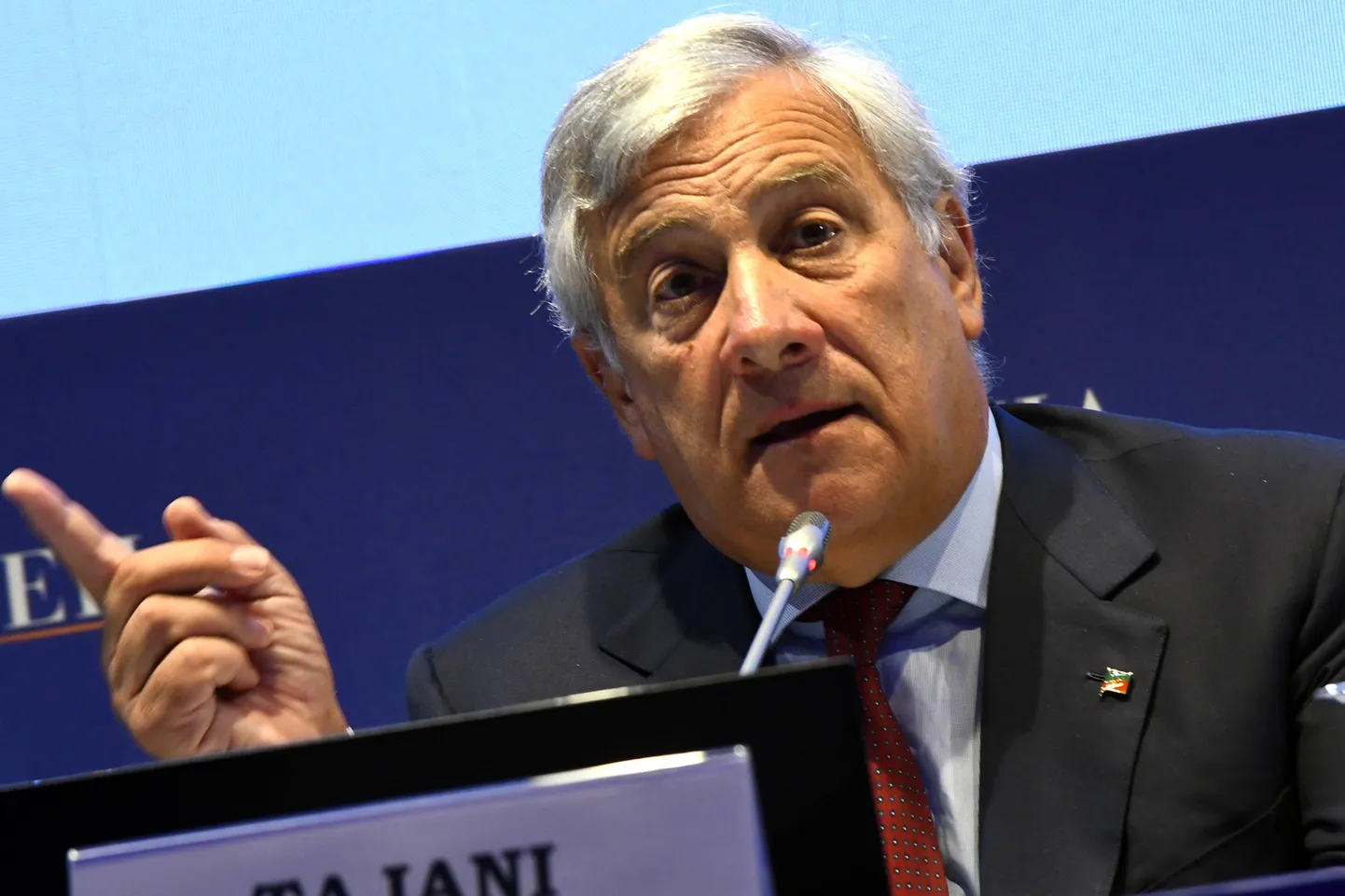 Itaalia välisminister Antonio Tajani.