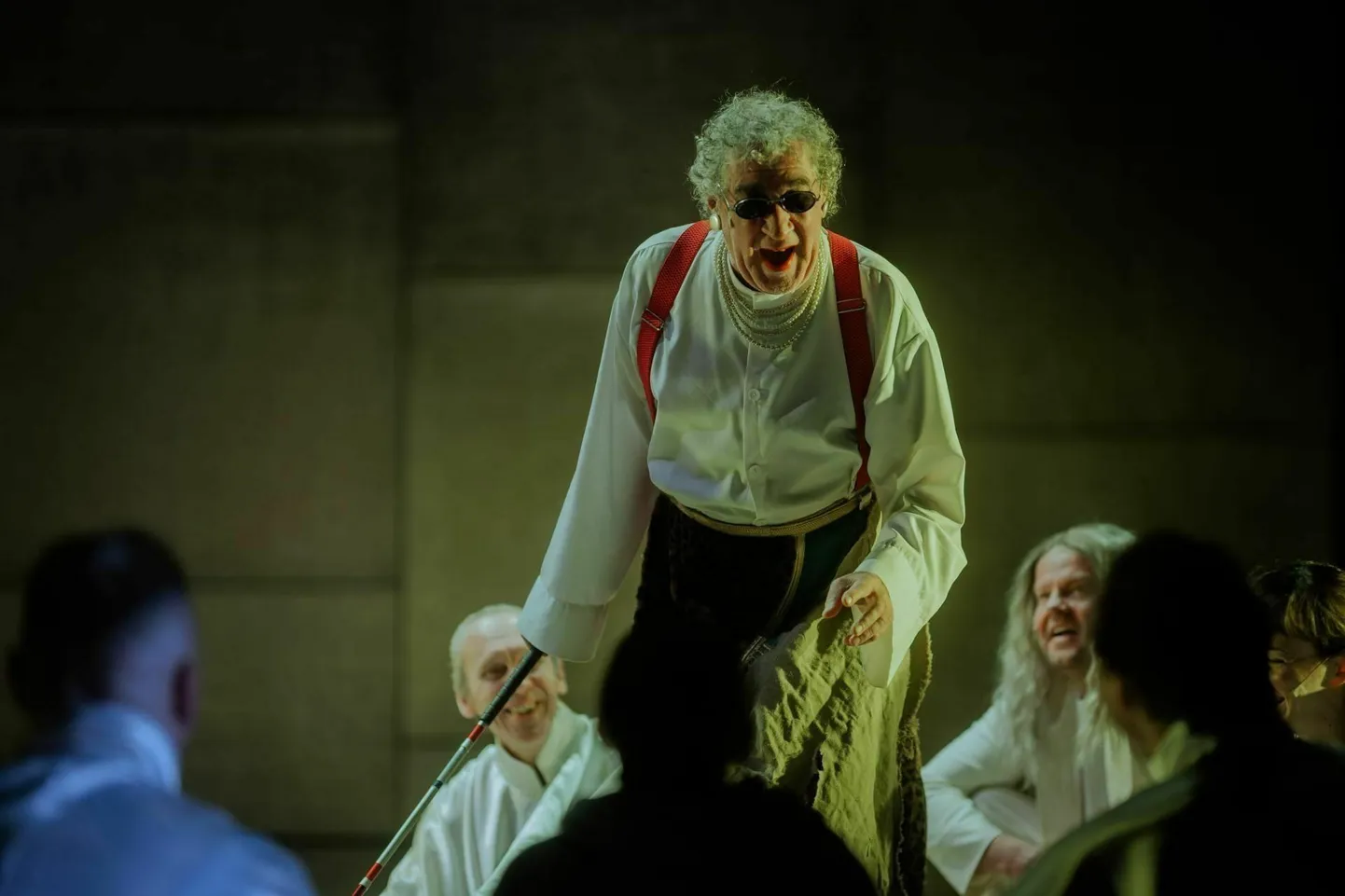 Guido Kangur lavastuses «Vend Antigone, ema Oidipus».