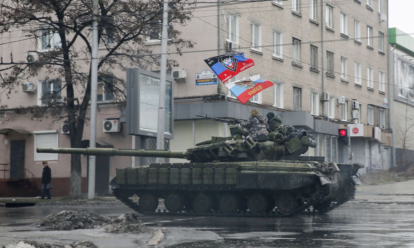 Vene-meelsed separatistid Donetskis.