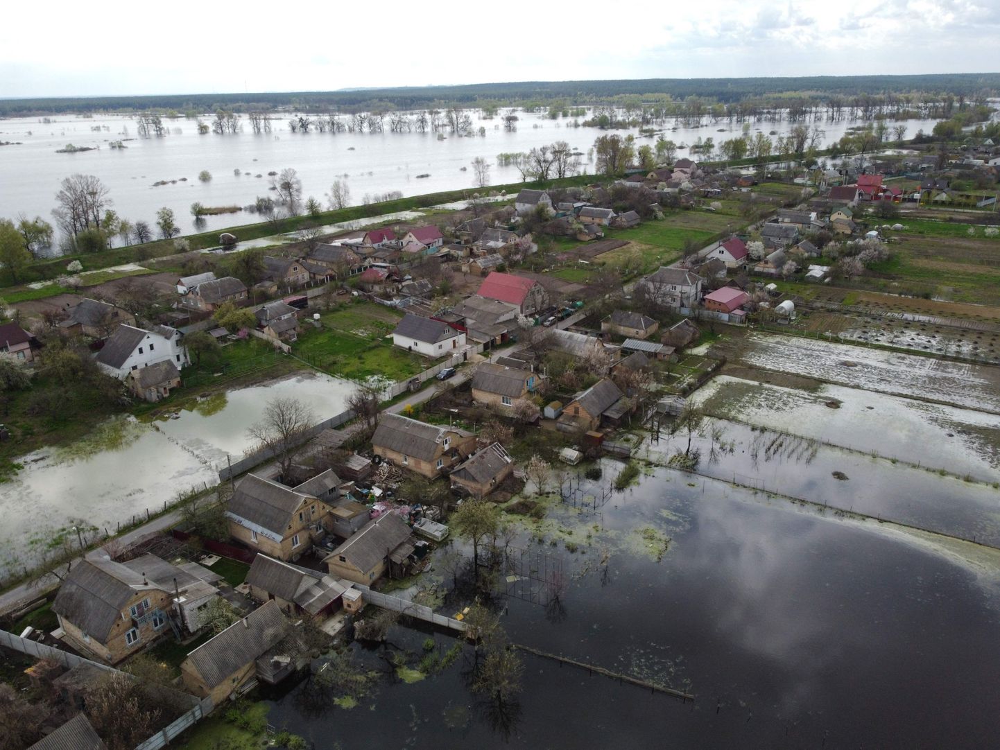 Наводнения в селе Демидов