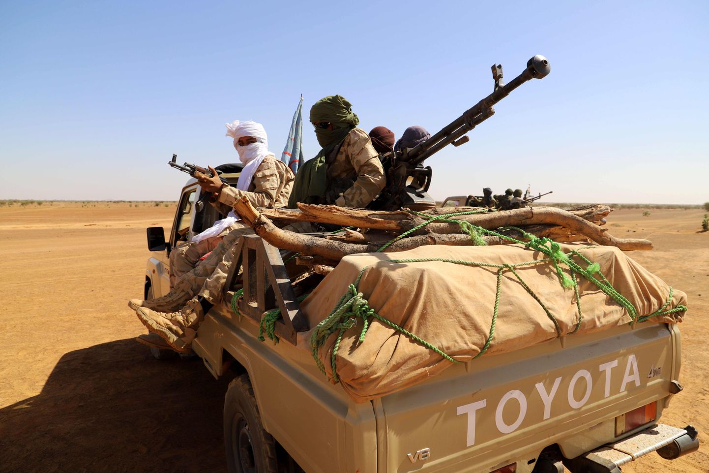 Huntameelsed võitlejad Malis. Foto on illustratiivne.