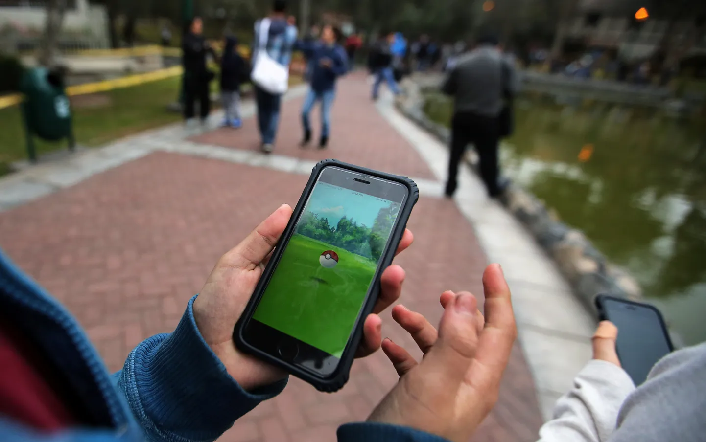 Pokemon Go mäng.