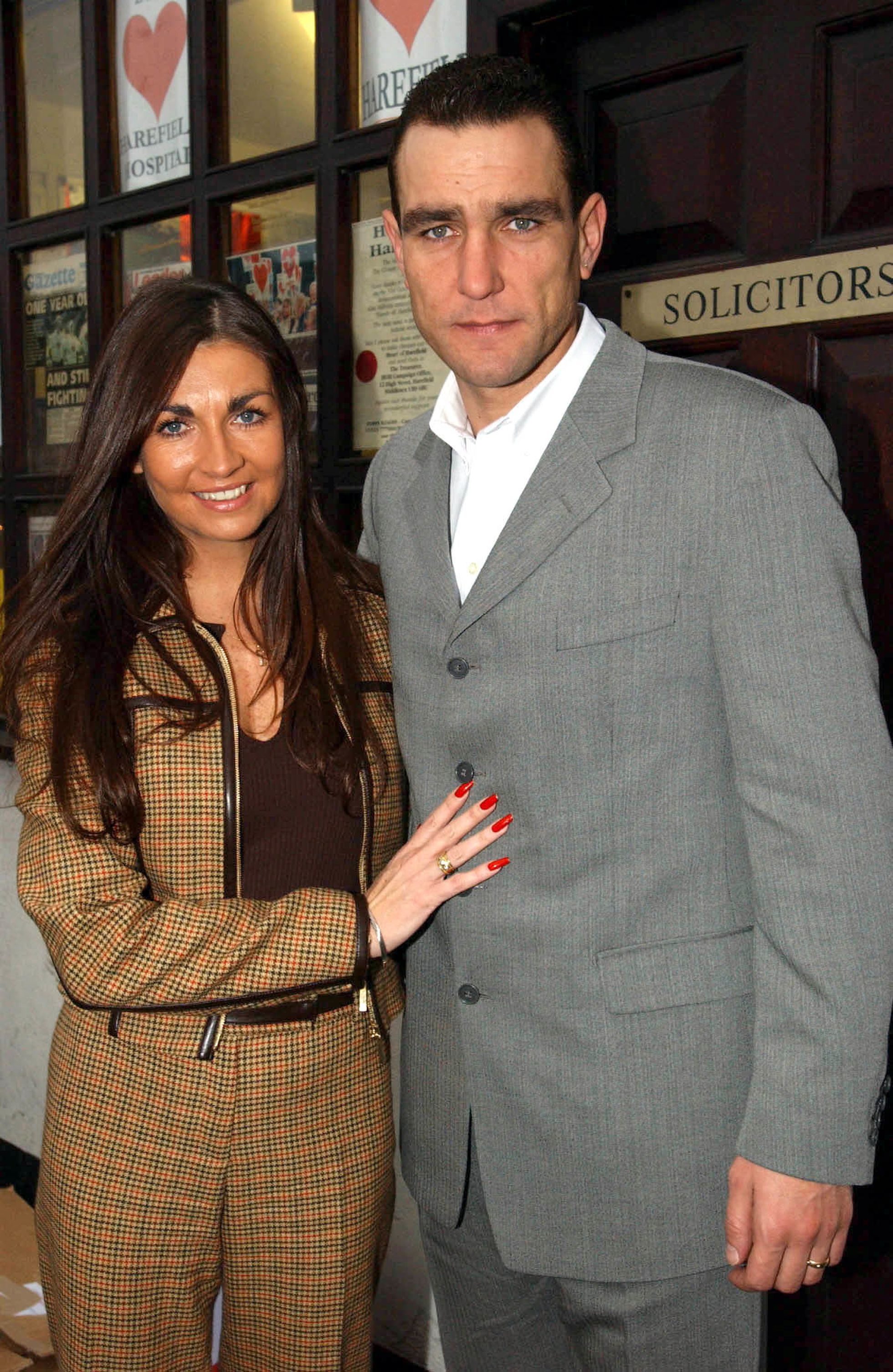 Vinnie Jones koos oma abikaasa Tanya Jonesiga 2008. aastal.
