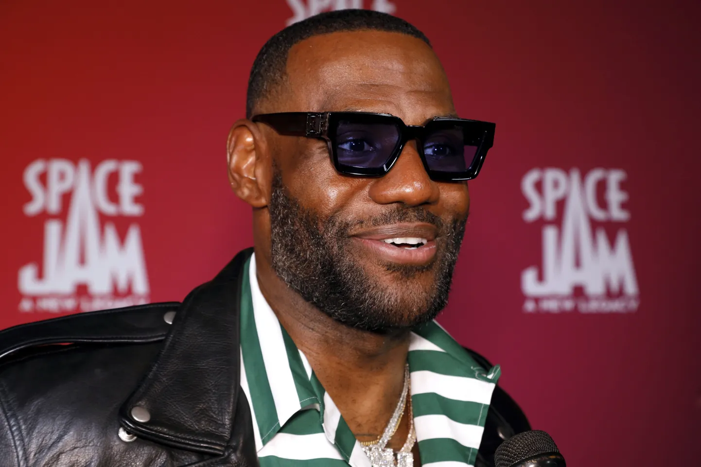 LeBron James «Space Jam 2» esilinastusel.