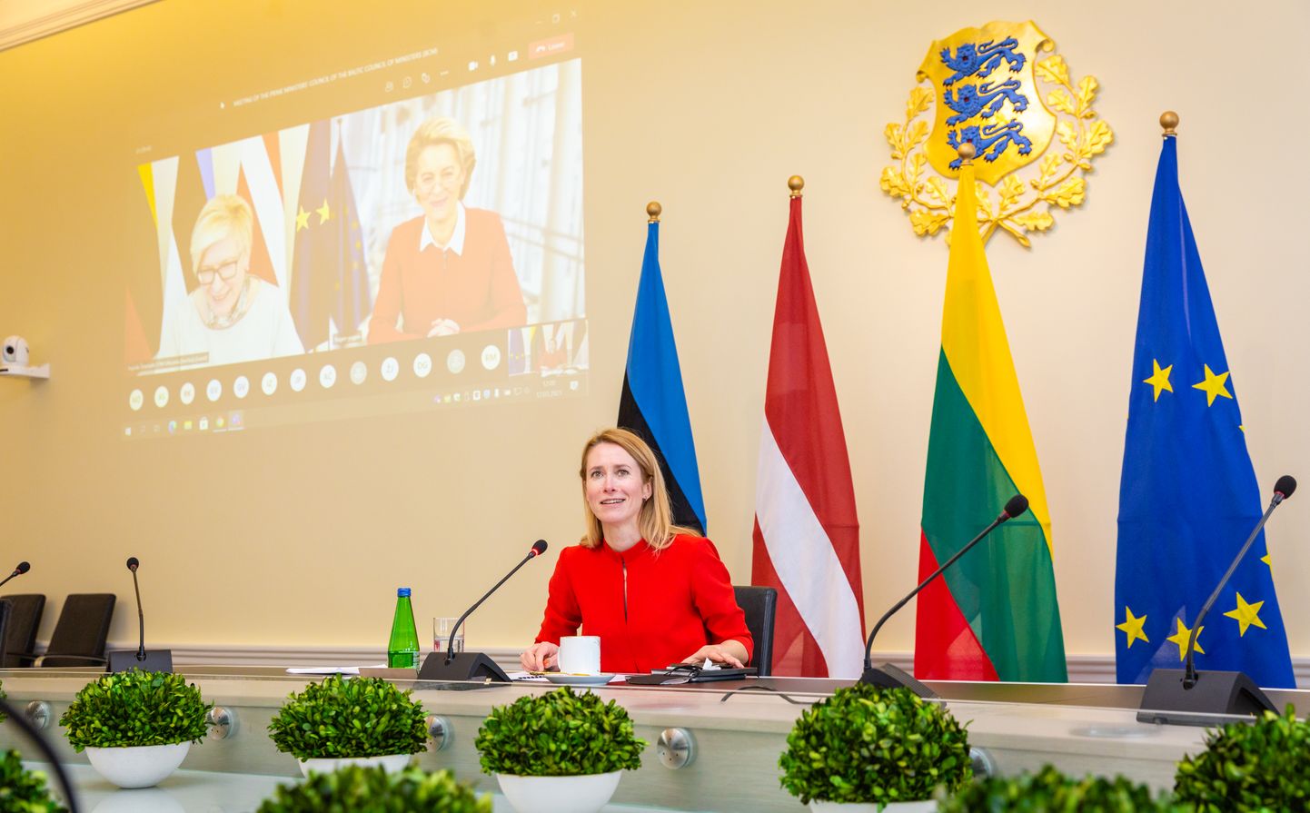 Kaja Kallas peaministrite kohtumisel