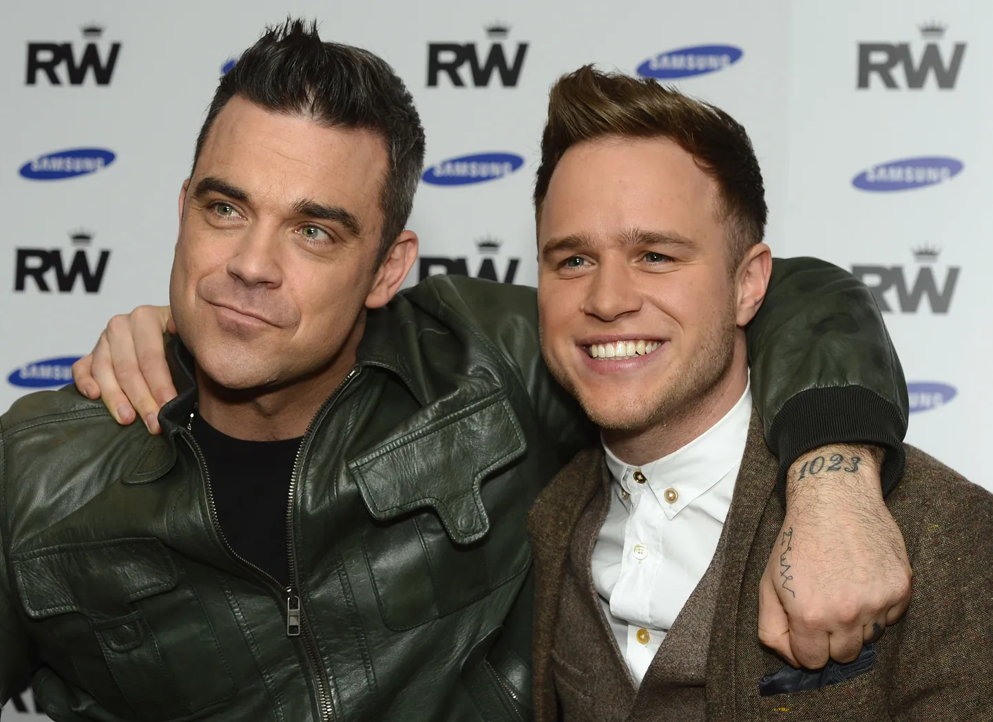 Robbie Williams ja Olly Murs