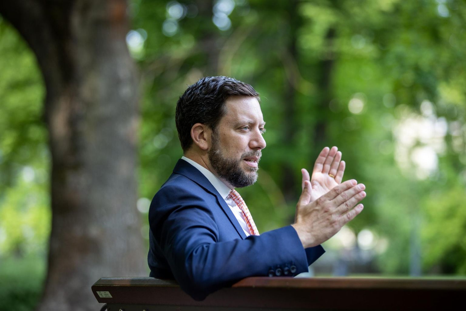 Ühendkuningriigi suursaadik Eestis Ross Allen. FOTO: Tairo Lutter