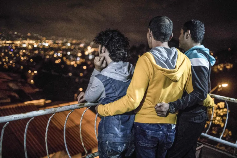 Victor Prada (vasakul), Alejandro Rodriguez (keskel) ja Manuel Bermudez