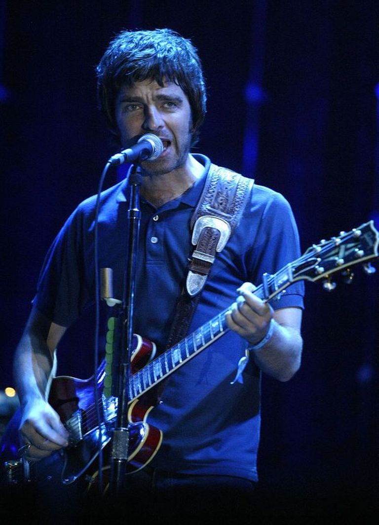 Kitarrist ja laulja Noel Gallagher esinemas.