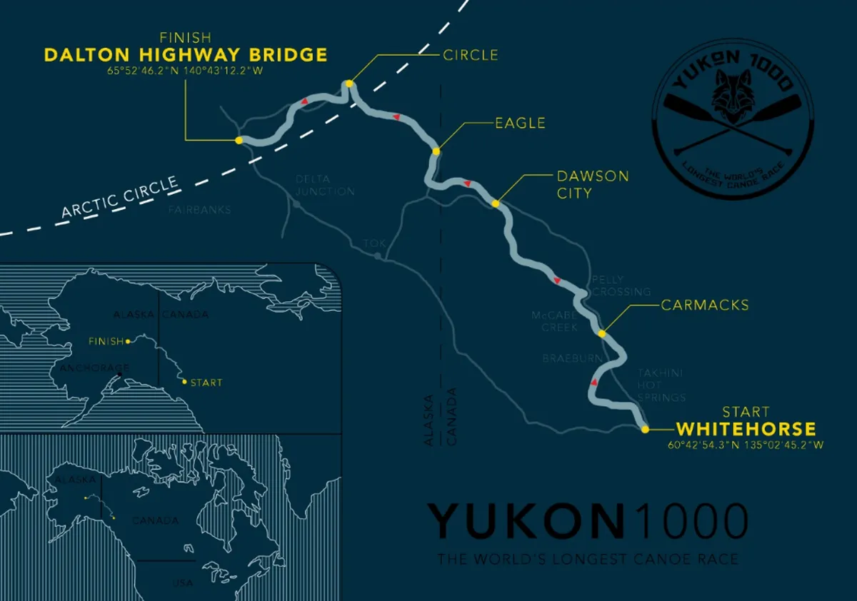 Yukon 1000 on maailma pikim ja raskeim aerutamisvõistlus, mis sõidetakse Kanadas ja USAs.