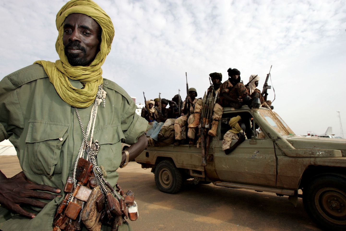 Sudaani Vabastusarmee (SLA) võitlejad.