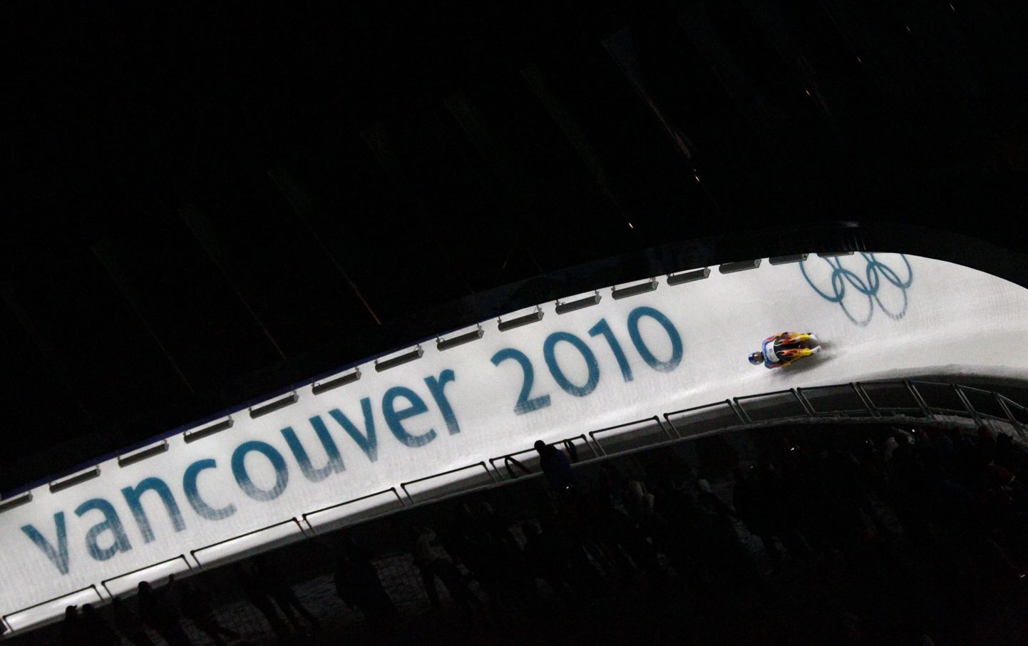 Vancouveri olümpiamängude kelgurada.