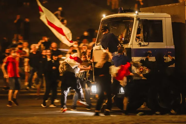 Protesti Baltkrievijā