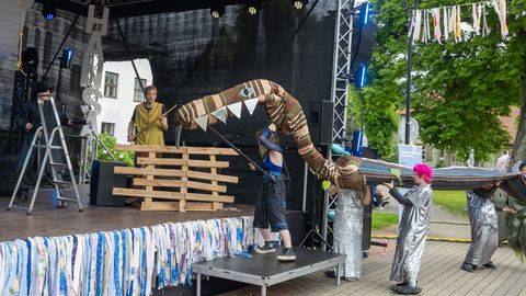 Galerii. Viljandi järve madu juhatas hansapäevalised veetee äärde