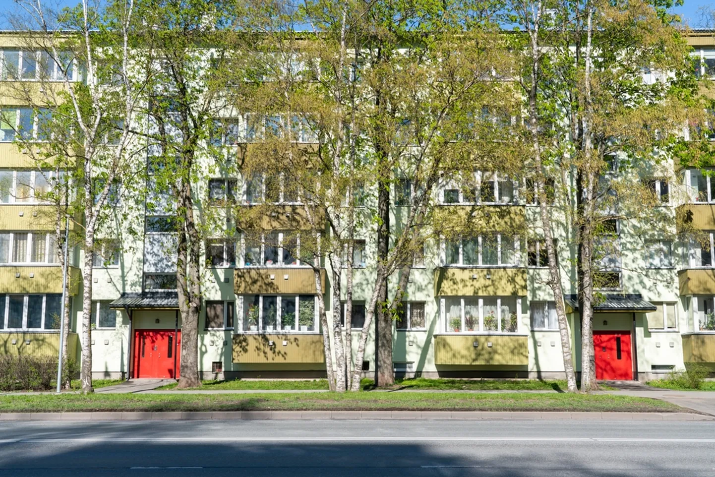 Paneelmaja Lasnamäel. Pilt on illustreeriv.