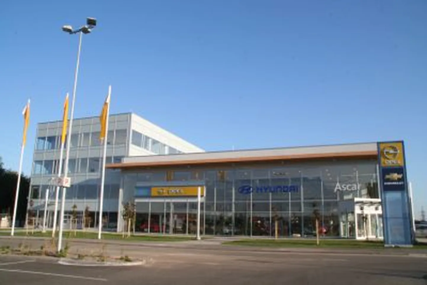 Hyundai esindus kolis Lasnamäele Ascari majja.