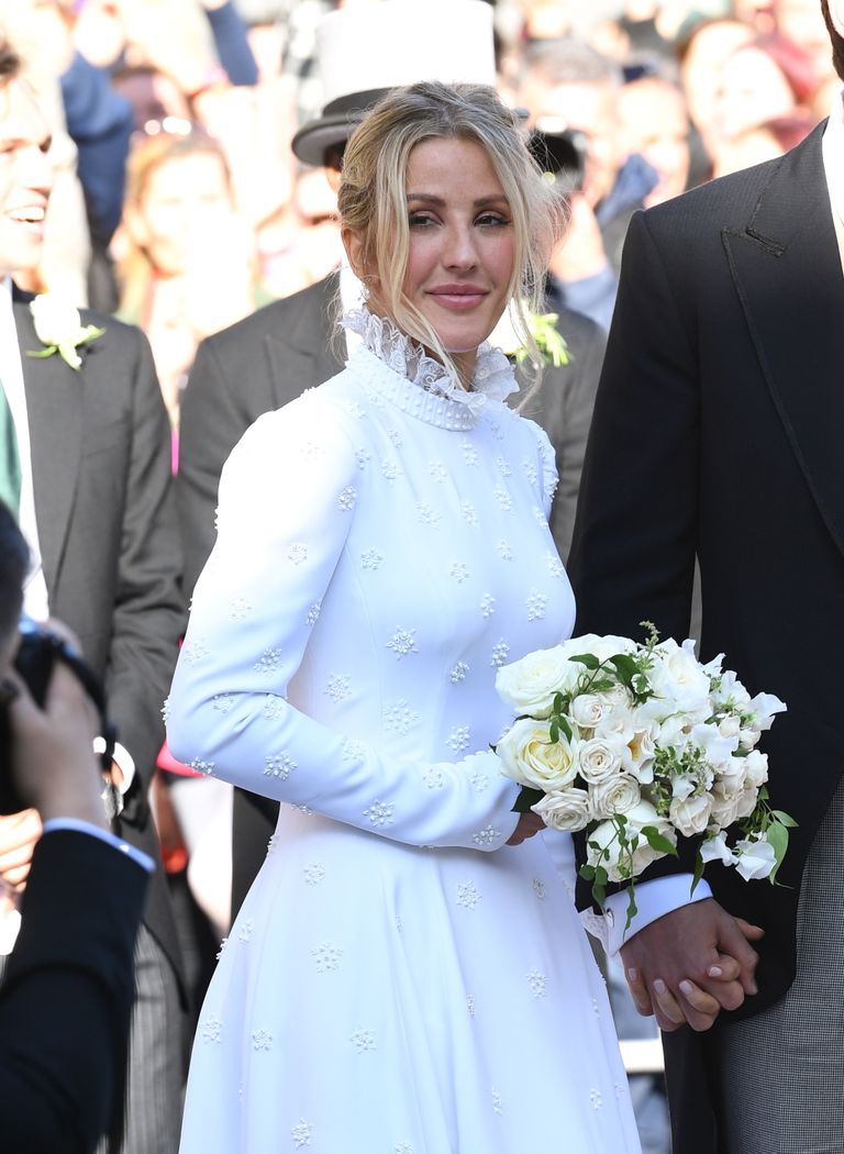 Ellie Goulding oma pulmakleidis.
