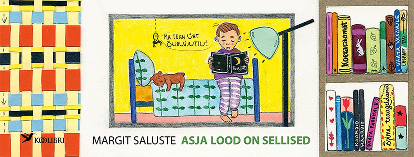 Pilt Margit Saluste raamatust «Asja lood on sellised».