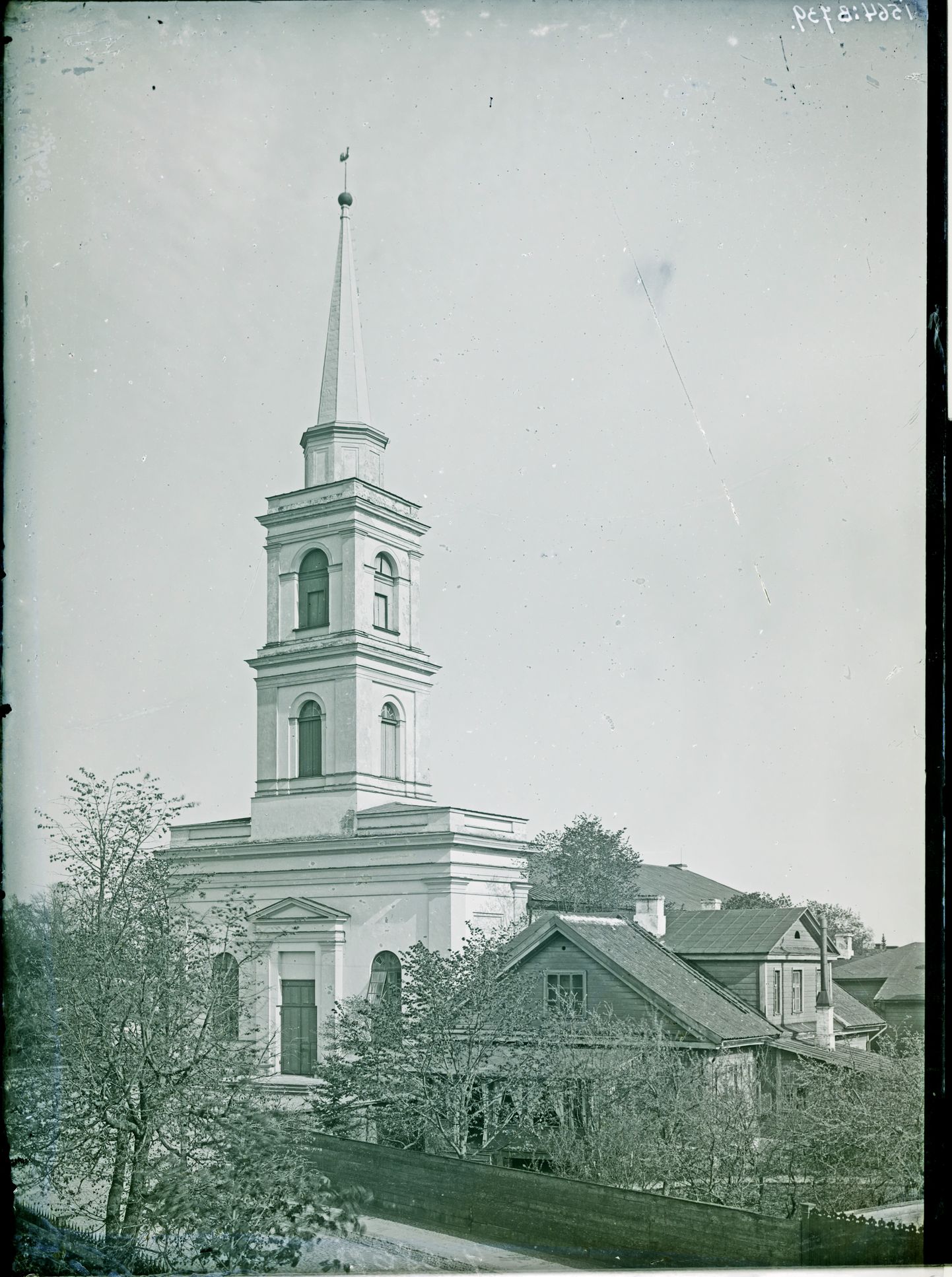Maarja kirik 20. sajandi alguses. Pühakoda põles 1941. aasta sõjatules.