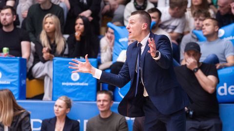 Žalgiris palkas Eesti-Läti liiga finaalis napilt Tartu alistanud peatreeneri