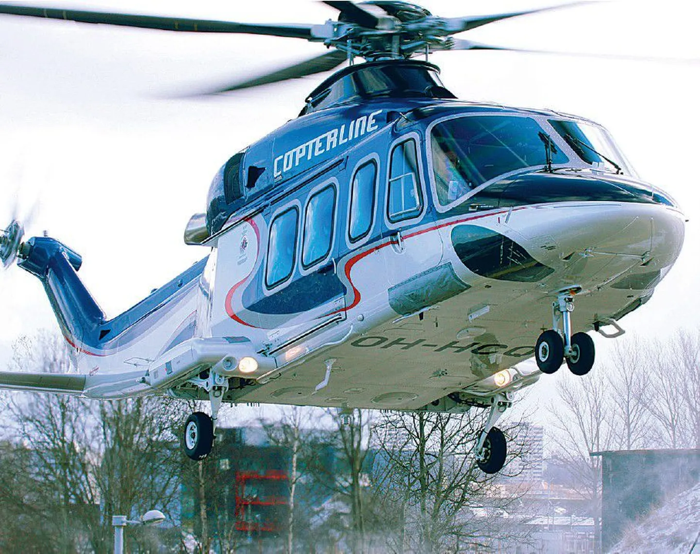 Copterline'i uus kopter Augusta AW139.