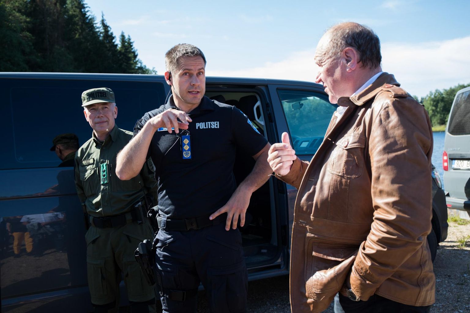 Siseminister Mart Helme (paremal) tõmbas eile PPA peadirektori Elmar Vaheri algseid piiriehitusplaane tugevalt koomale. FOTO: Tairo Lutter