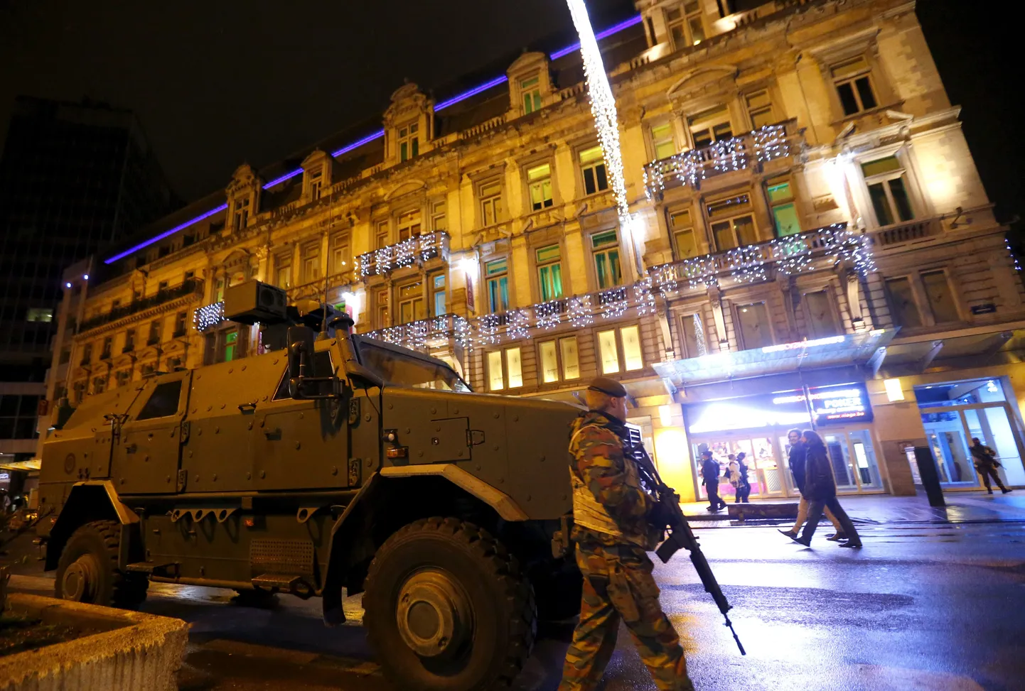 В Брюсселе уровень террористической угрозы сохраняется на высшей - четвертой - отметке.