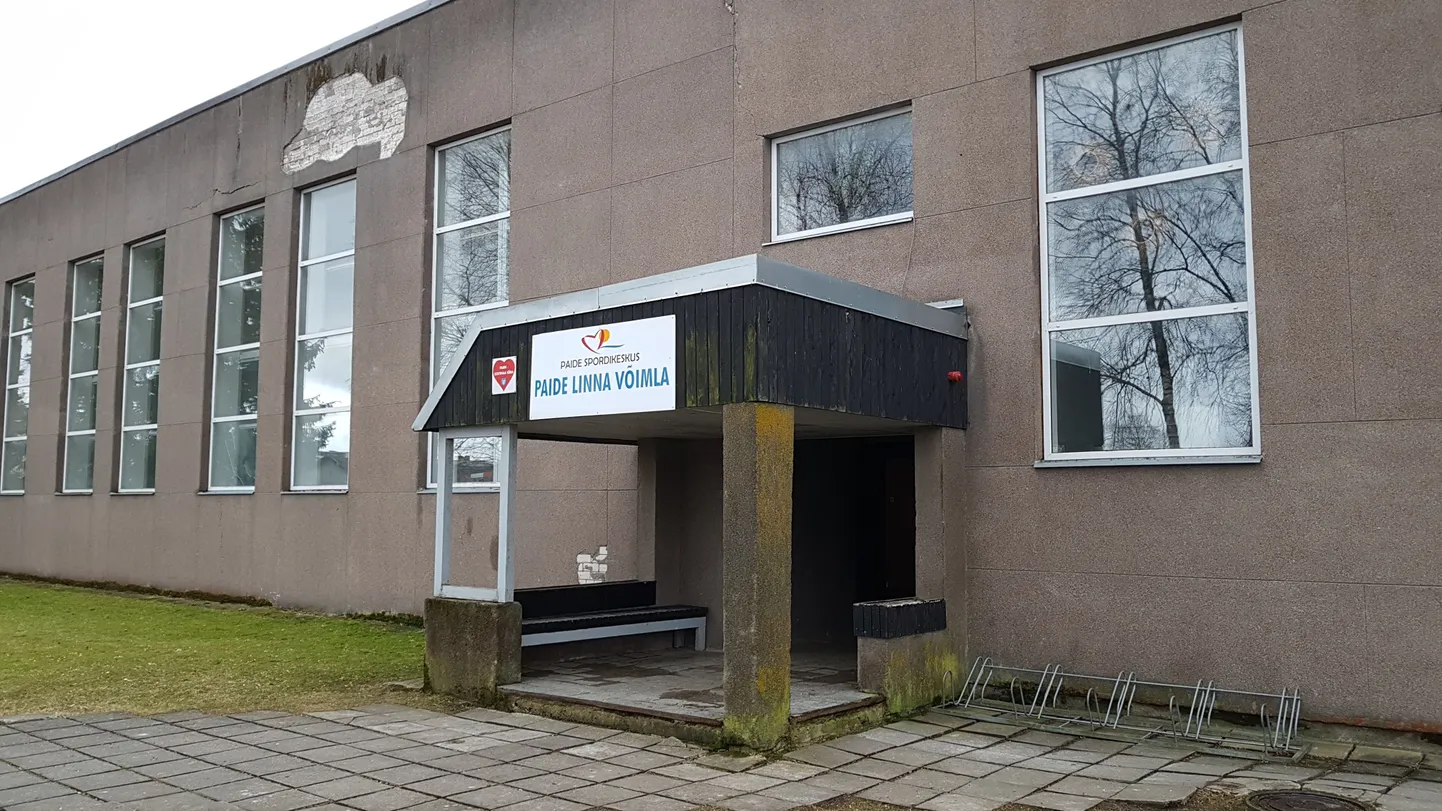 Paide linna võimla.