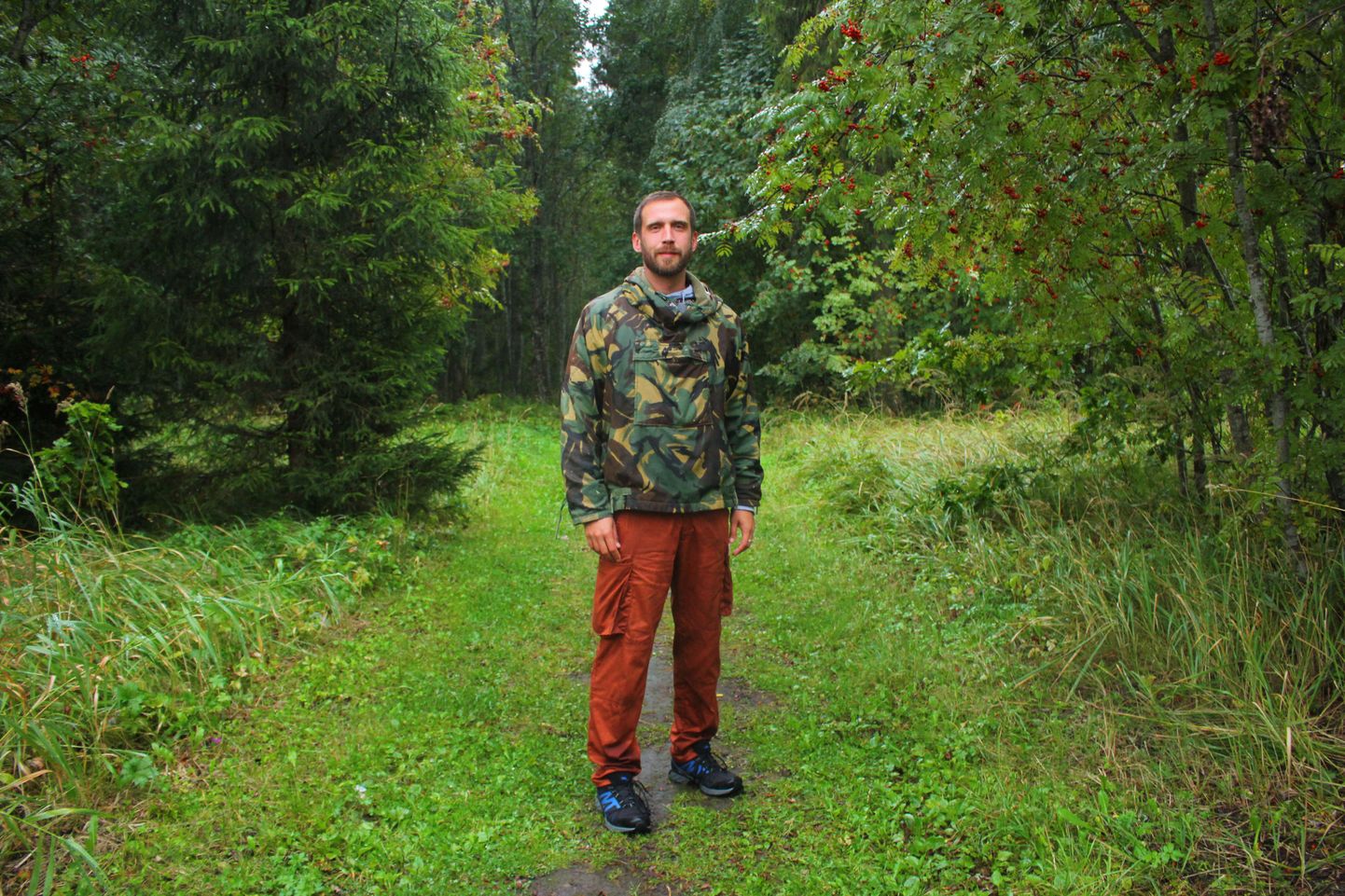 33aastase Egon Ilissoni üheks kireks paljude seas on loodus – matkamine, kalastamine või lihtsalt kusagil kännul 
istumine.