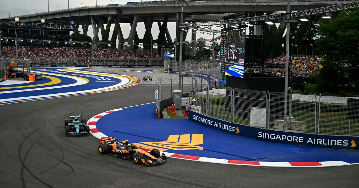 Singapuri F1 etapp algas üllatusega, mille sepistas Fernando Alonso