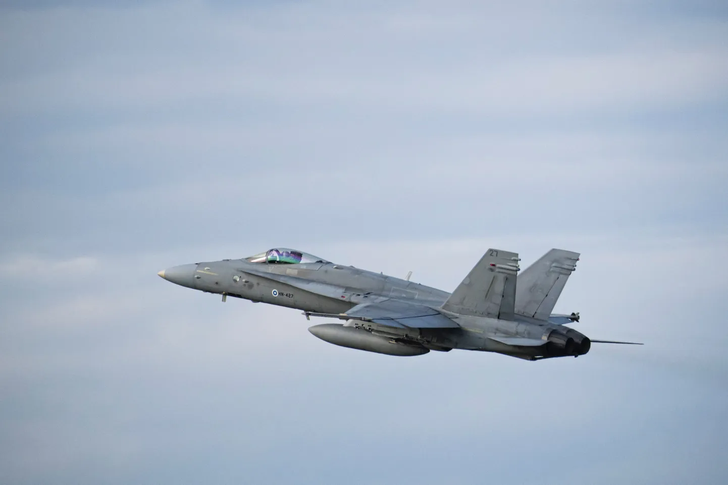Soome õhujõudude hävitaja F-35.